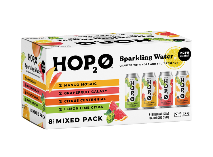 Hop2O Sparkling Water