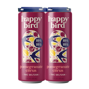 Happy Bird Pomegranate Citrus THC 10mg Seltzer 12oz 4pk