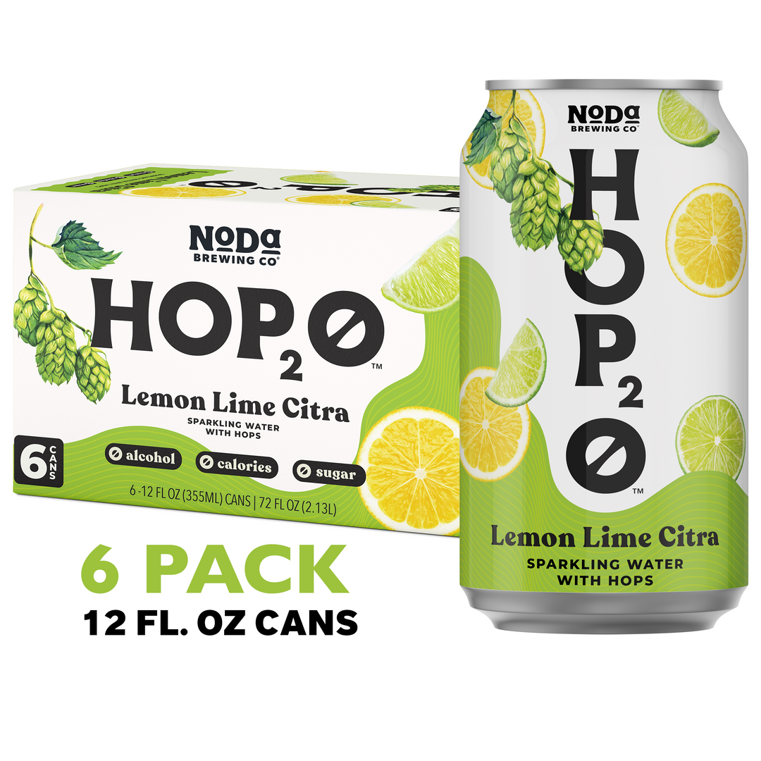 HOP2O Lemon Lime Citra Sparkling Water – NoDa Brewing Company