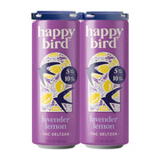 PRE-ORDER: Happy Bird Lavender Lemon THC 5mg Seltzer 12oz 4pk