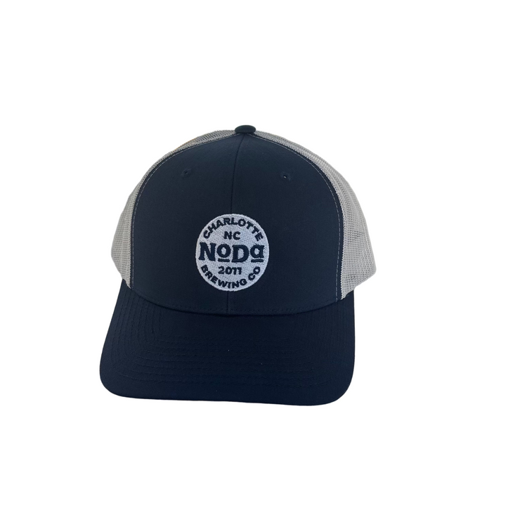 Navy NoDa Logo Trucker Hat