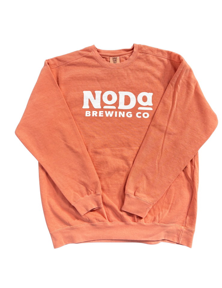 NoDa Logo Crewneck in Red