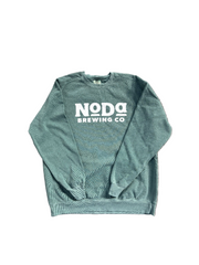 NoDa Logo Blue Spruce Crewneck