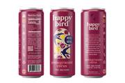 Happy Bird Pomegranate Citrus THC 10mg Seltzer 12oz 4pk